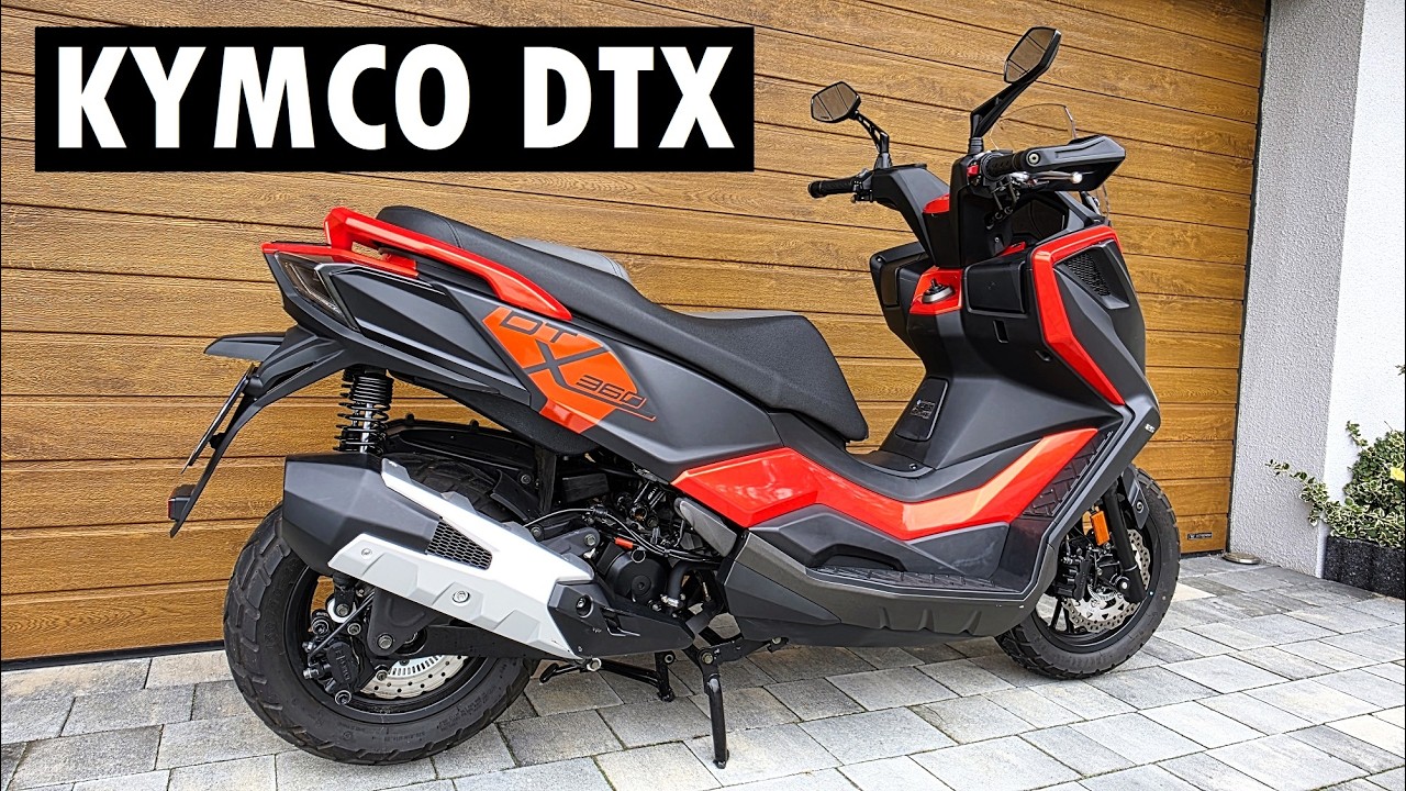 KYMCO DT X125i (DTX 360) ADV w skuterze? TEST PL/ENG