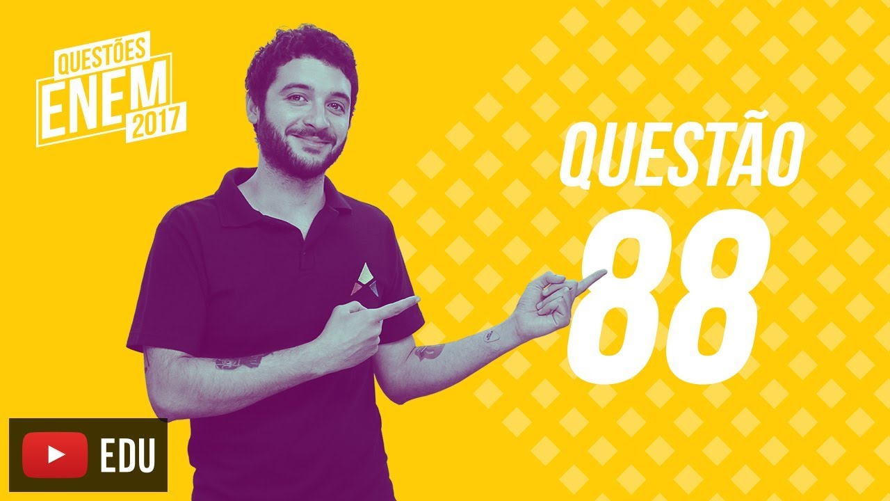 Enem 2017 - Ciências Humanas | Questão 88 (Caderno Amarelo)