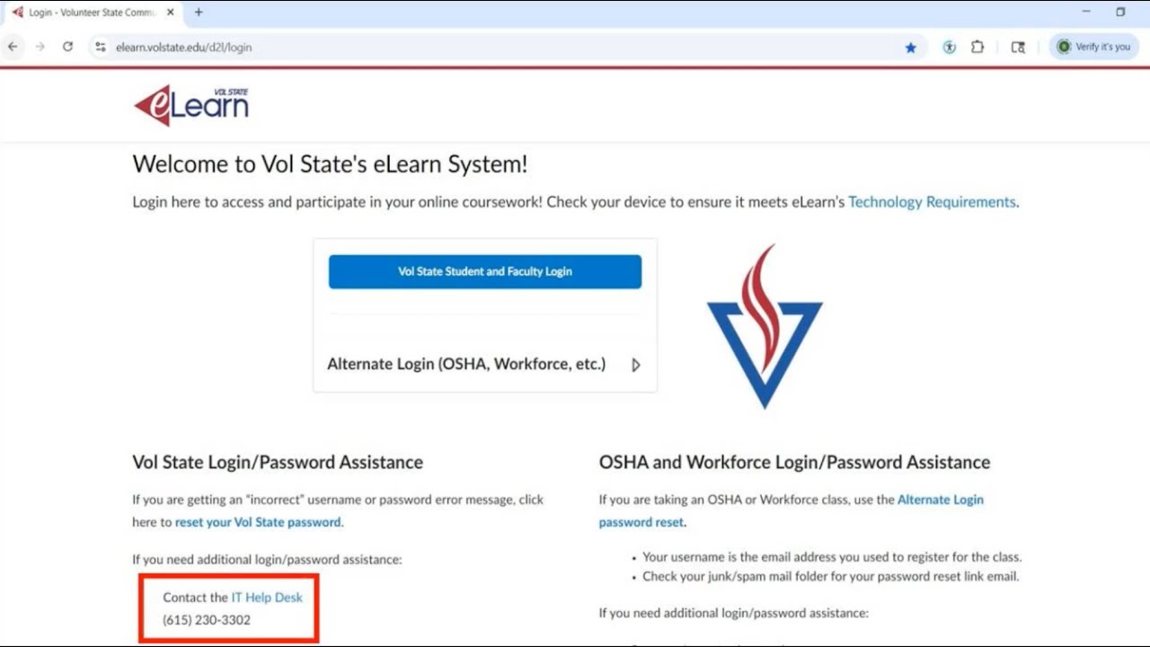 eLearn Walkthrough
