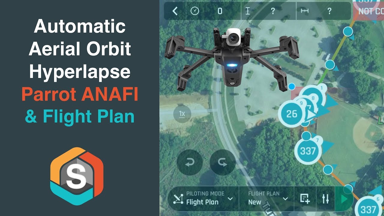 Aerial Hyperlapse using Flight Plan - Parrot ANAFI