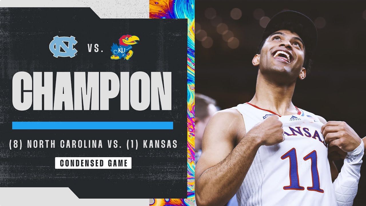 Kansas vs. North Carolina - 2022 National Championship extended highlights