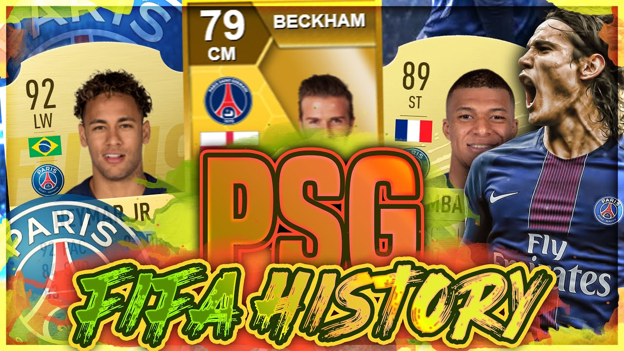 PSG FIFA ULTIMATE TEAM HISTORY!! FT. BECKHAM, NEYMAR, MBAPPE ETC... (FIFA 10-20)