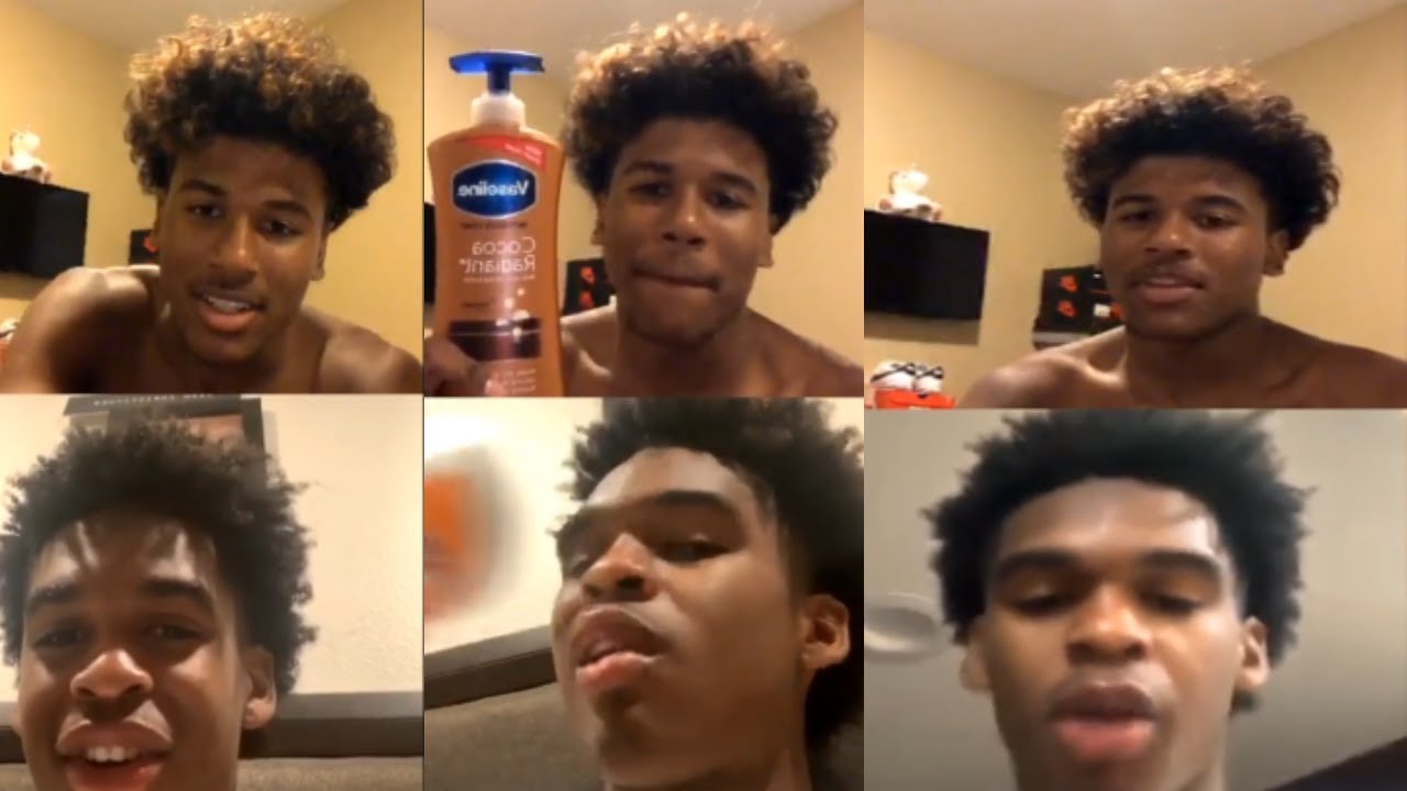 5 Star Recruits Jalen Green and Joshua Christopher on Instagram Live  | September 25th, 2019