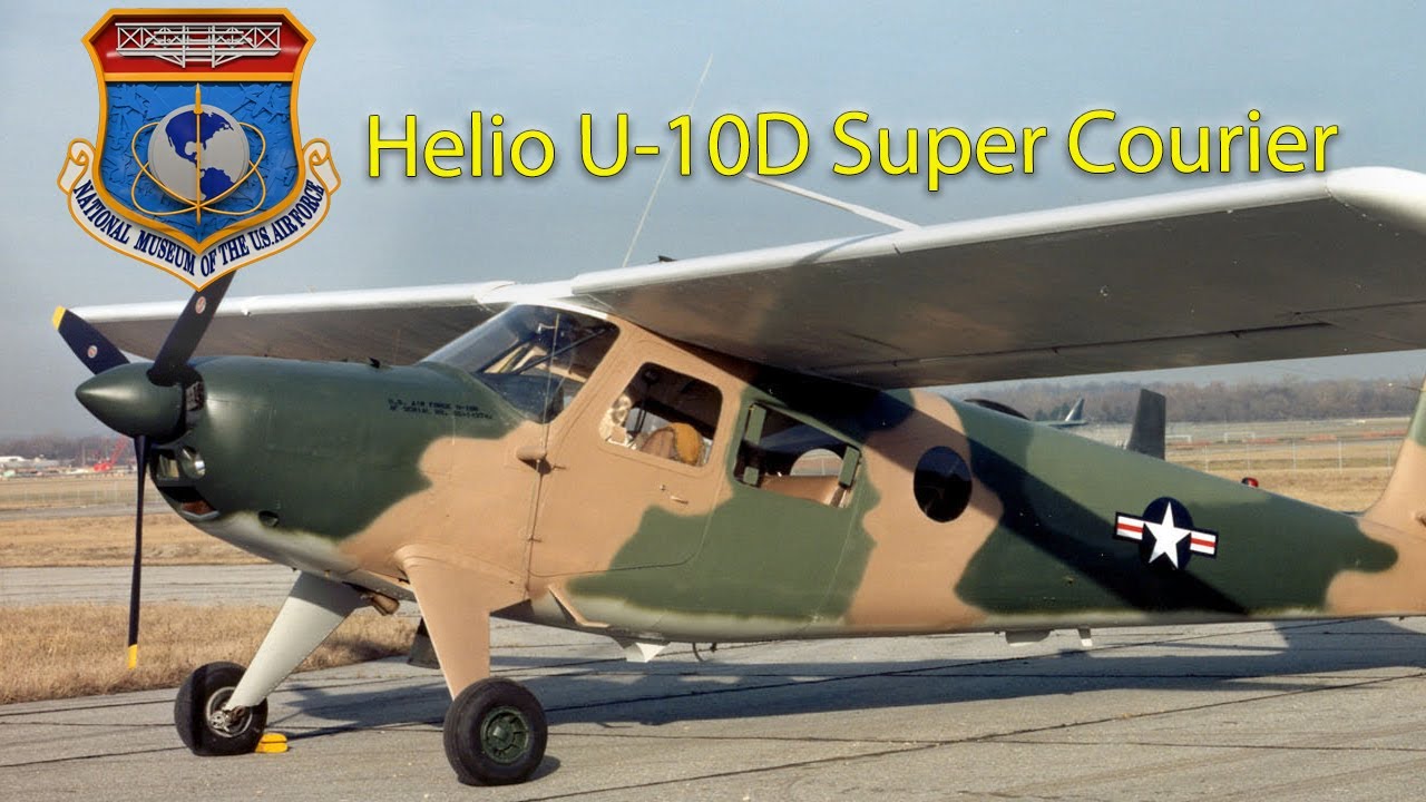 Helio U-10D Super Courier (Drone View)