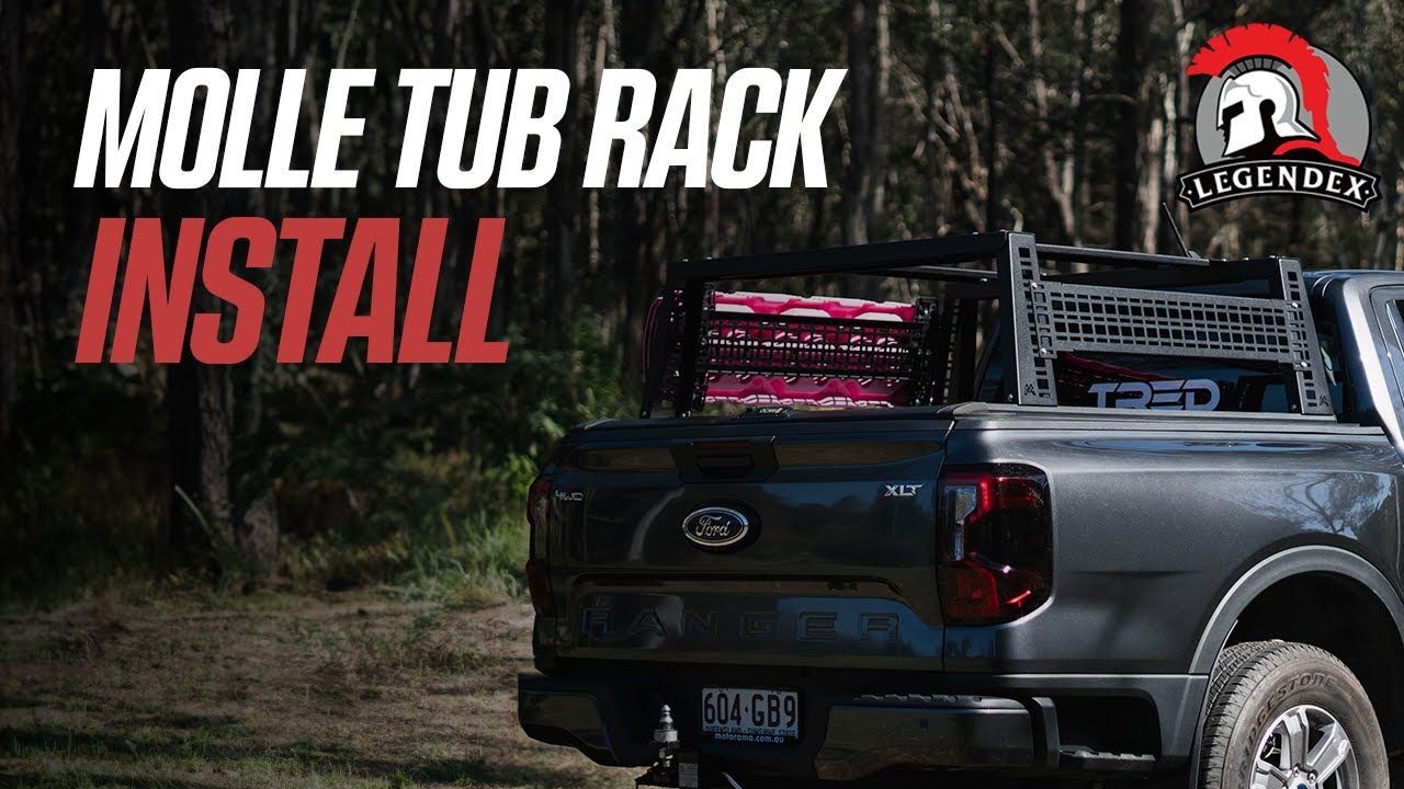 Legendex Molle Tub Rack Installation