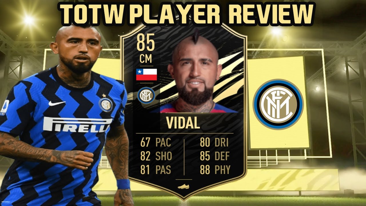 THE CHILEAN TANK! 85 TOTW ARTURO VIDAL PLAYER REVIEW! FIFA 21 ULTIMATE TEAM