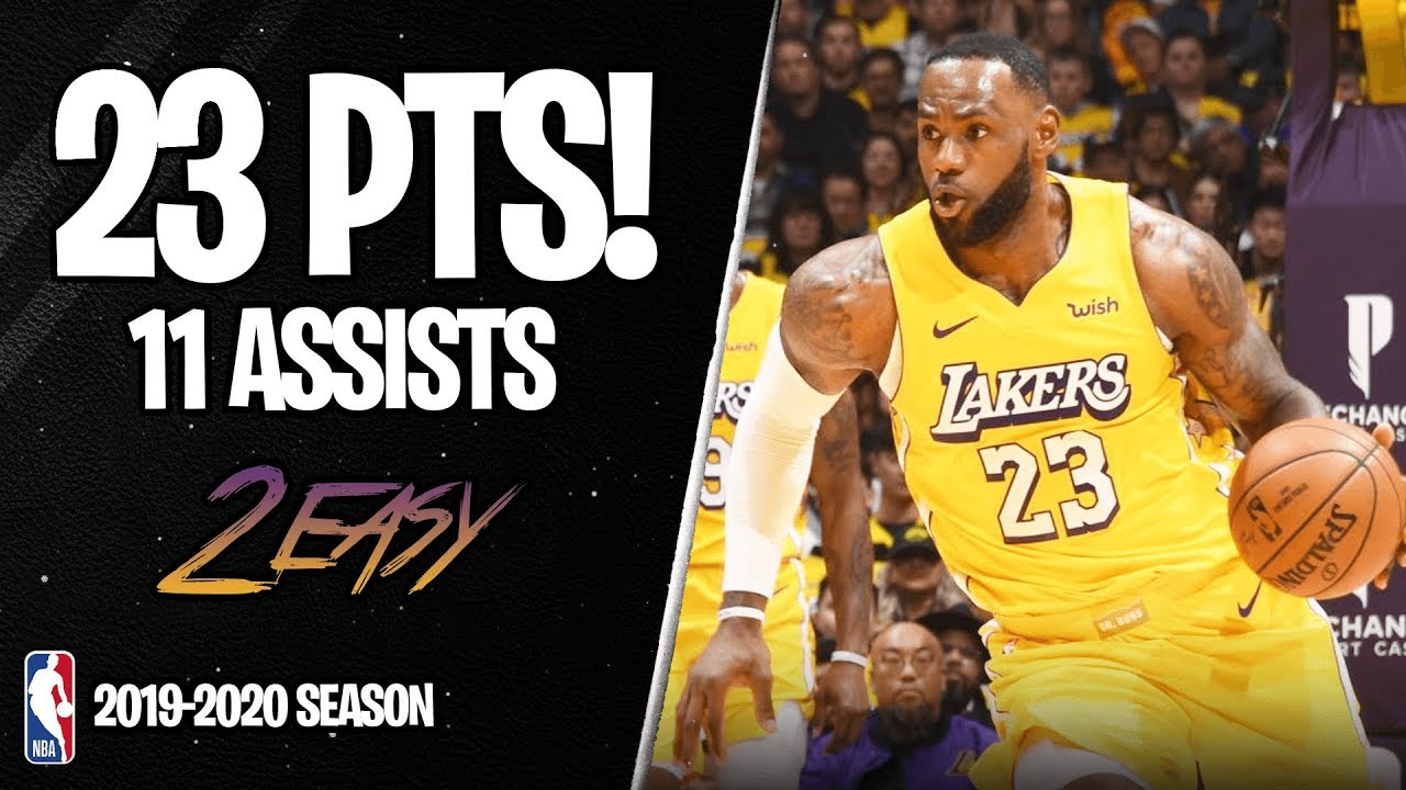 LeBron James 23 Points, 11 Assists vs Washington Wizards - Full Highlights 29/11/2019