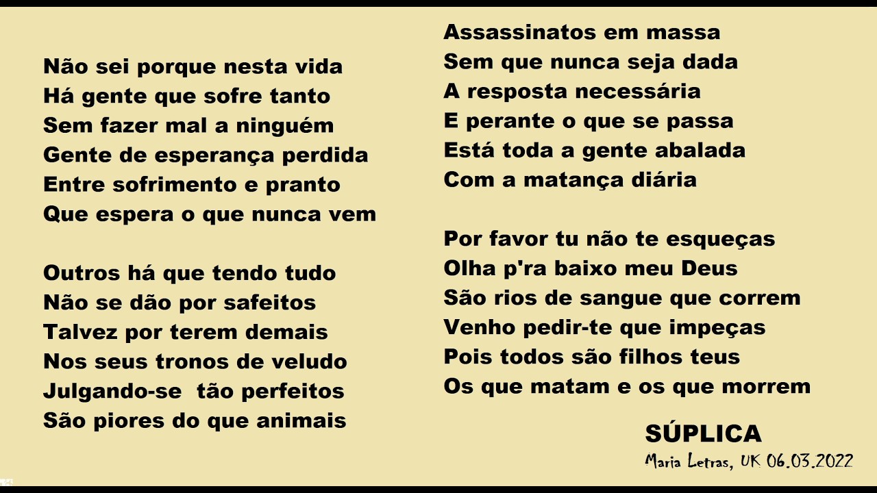 SÚPLICA