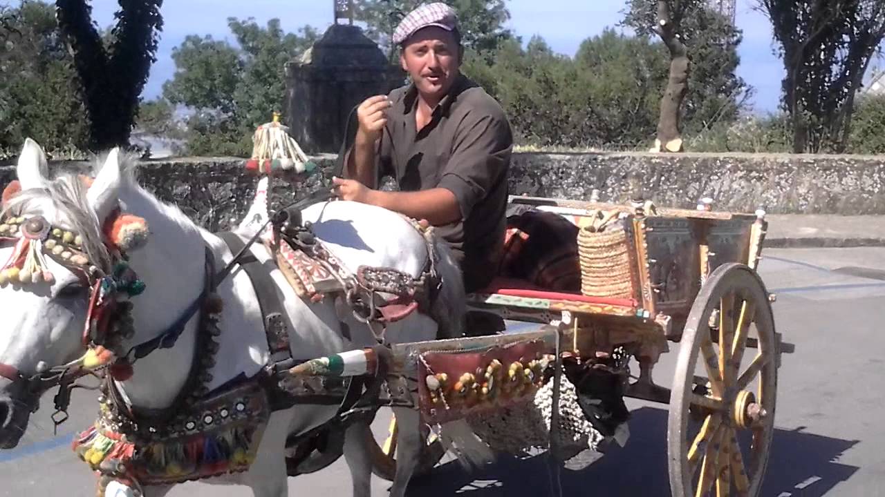 Il carretto siciliano a erice vetta