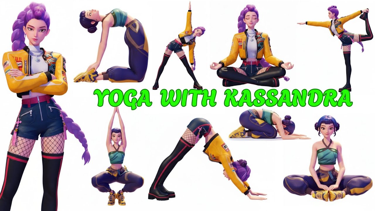Yoga for Flexibility | YOGA WITH KASSANDRA | Yoga for Kids | Improve Posture | Kid Yoga