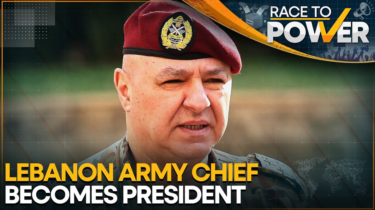 Lebanon parliament elects army chief Joseph Aoun as president | Race To Power | WION