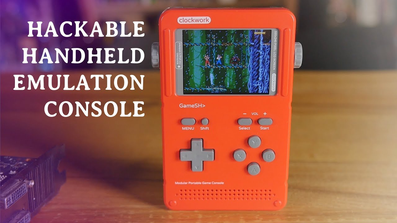 Open Source, DIY, Handheld Retro Gaming | Clockwork Game Shell