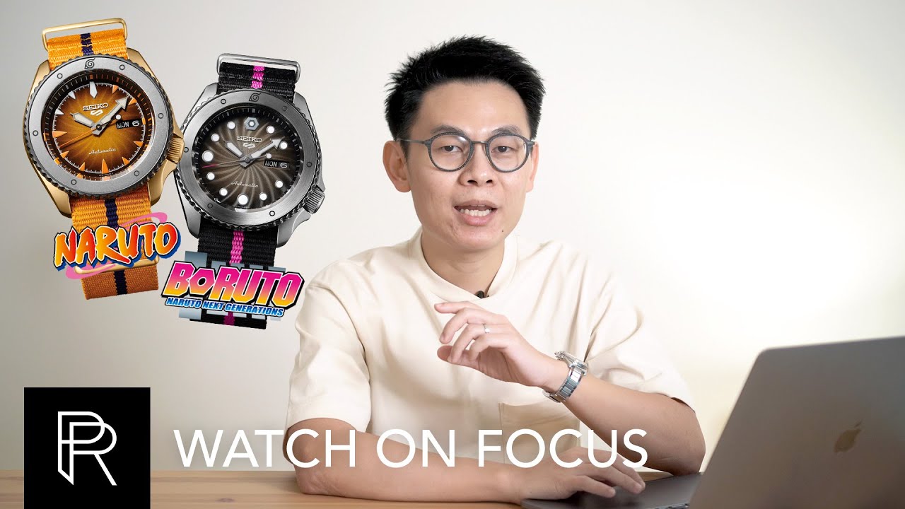 ตัวไหนน่าโดนใน Seiko 5 Sports Naruto & Boruto Limited Edition | Watch on Focus - Pond Review