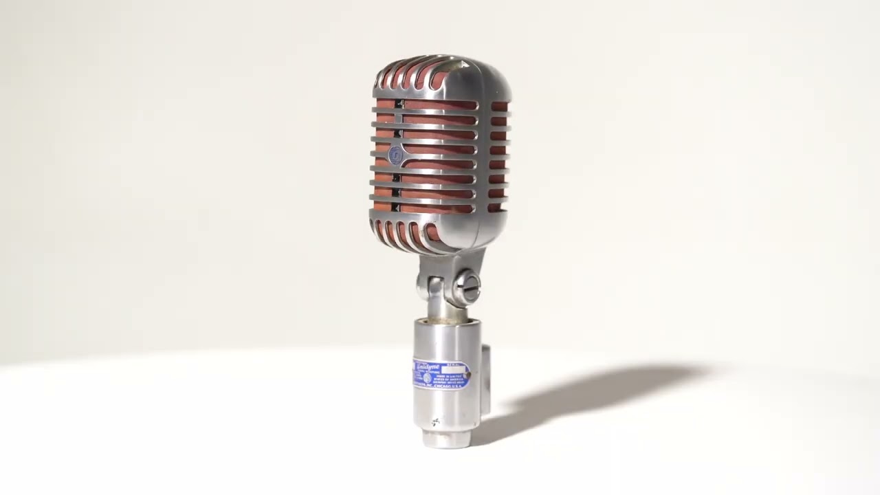 Elvis Presley Used Shure 556S Microphone