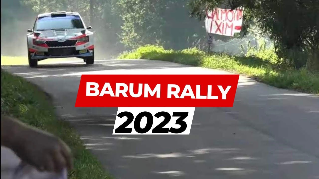 ERC BARUM CZECH RALLY 2023 - MAX ATTACK | VLOG