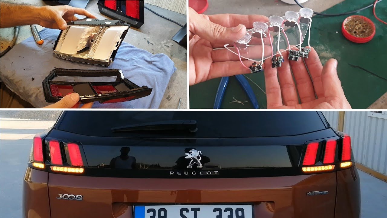 ПРИМЕНЕНИЕ РАЗДВИЖНОГО СИГНАЛА PEUGEOT 3008