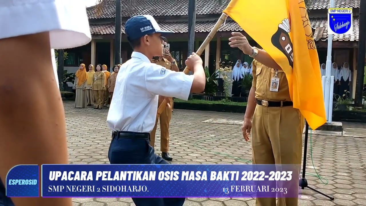 ESPEROSID_Pelantikan OSIS Masa Bakti 2022-2023