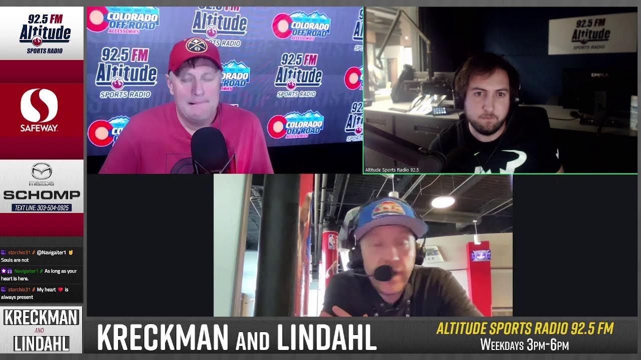Broncos no moves in Free Agency Frenzy...so far, Nuggs lose to Thunder AGAIN, Avs Tix Tues-ASR Live