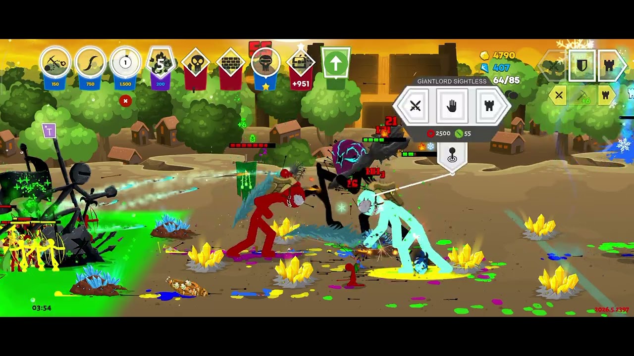 Stickwar stickman saga online War Game 23:01