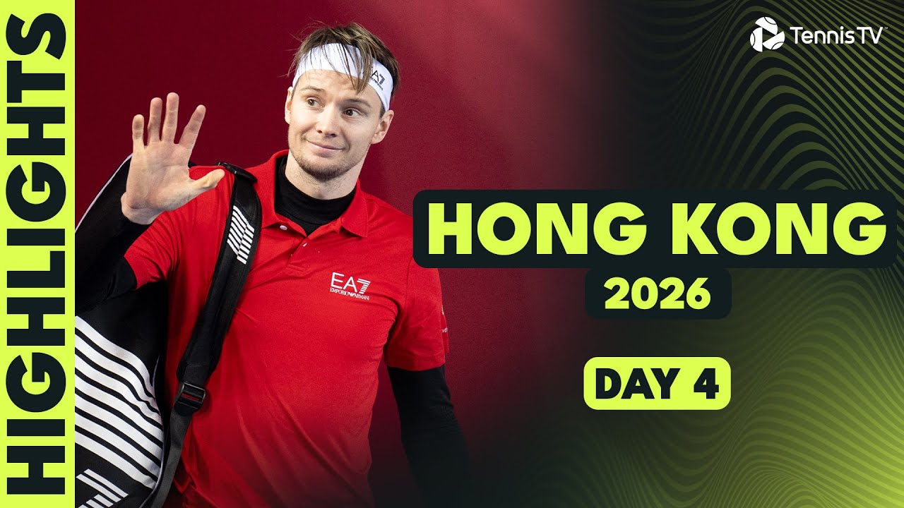Bublik Headlines; Sonego vs Shang; Khachanov & More | Hong Kong 2026 Day 4 Highlights