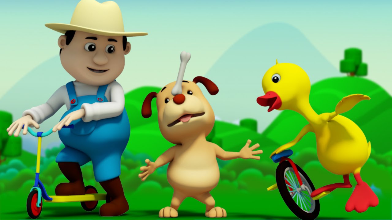 This Old Man | 3d Nursery Rhymes | Baby Songs | Kids Rhymes By Farmees