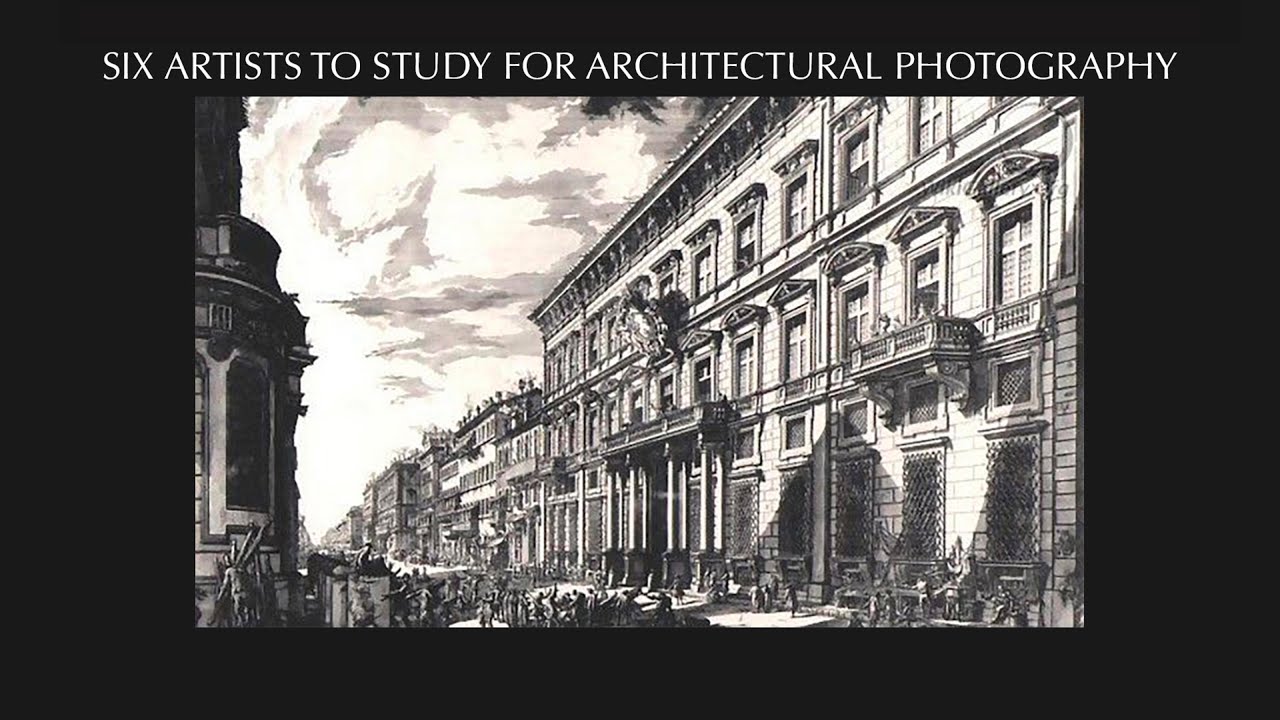 Шесть художников будут изучать архитектурную фотографию