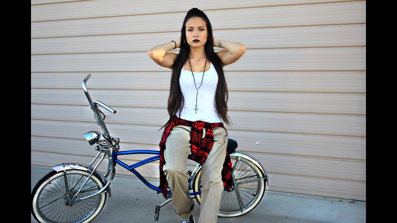 Chola Makeup Tutorial- Hair & Outfit | AdriLunaMakeup