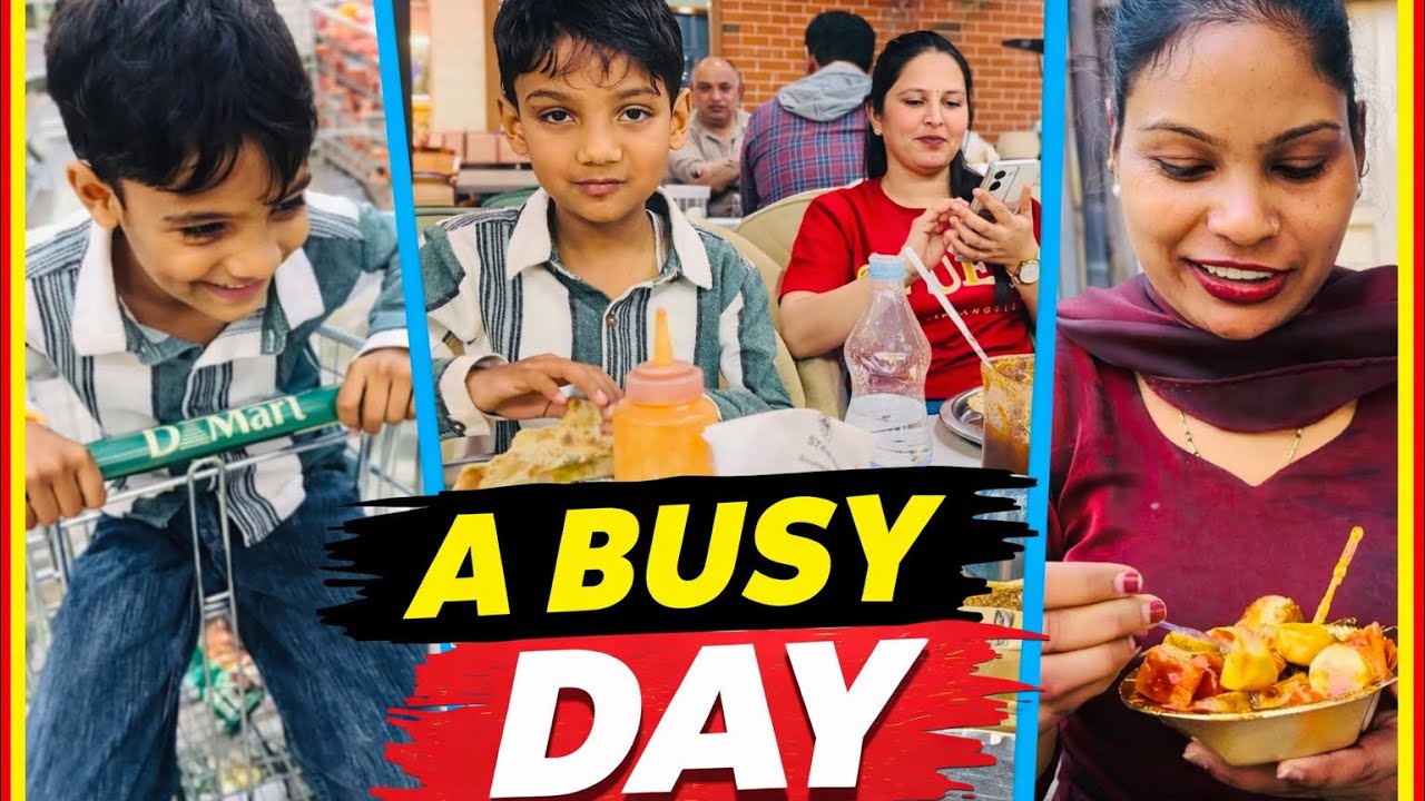 A busy day 