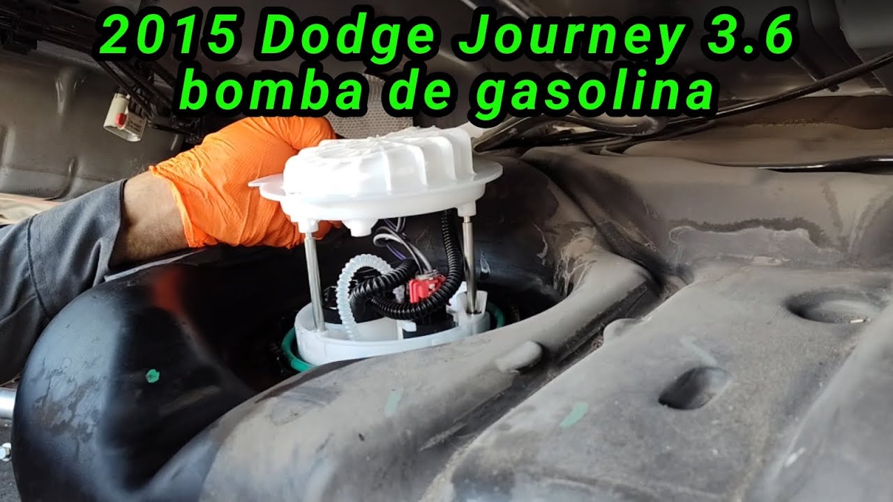 2015 Dodge Journey 3.6 Cómo cambiar la bomba de gasolina ( How to change the fuel pump )