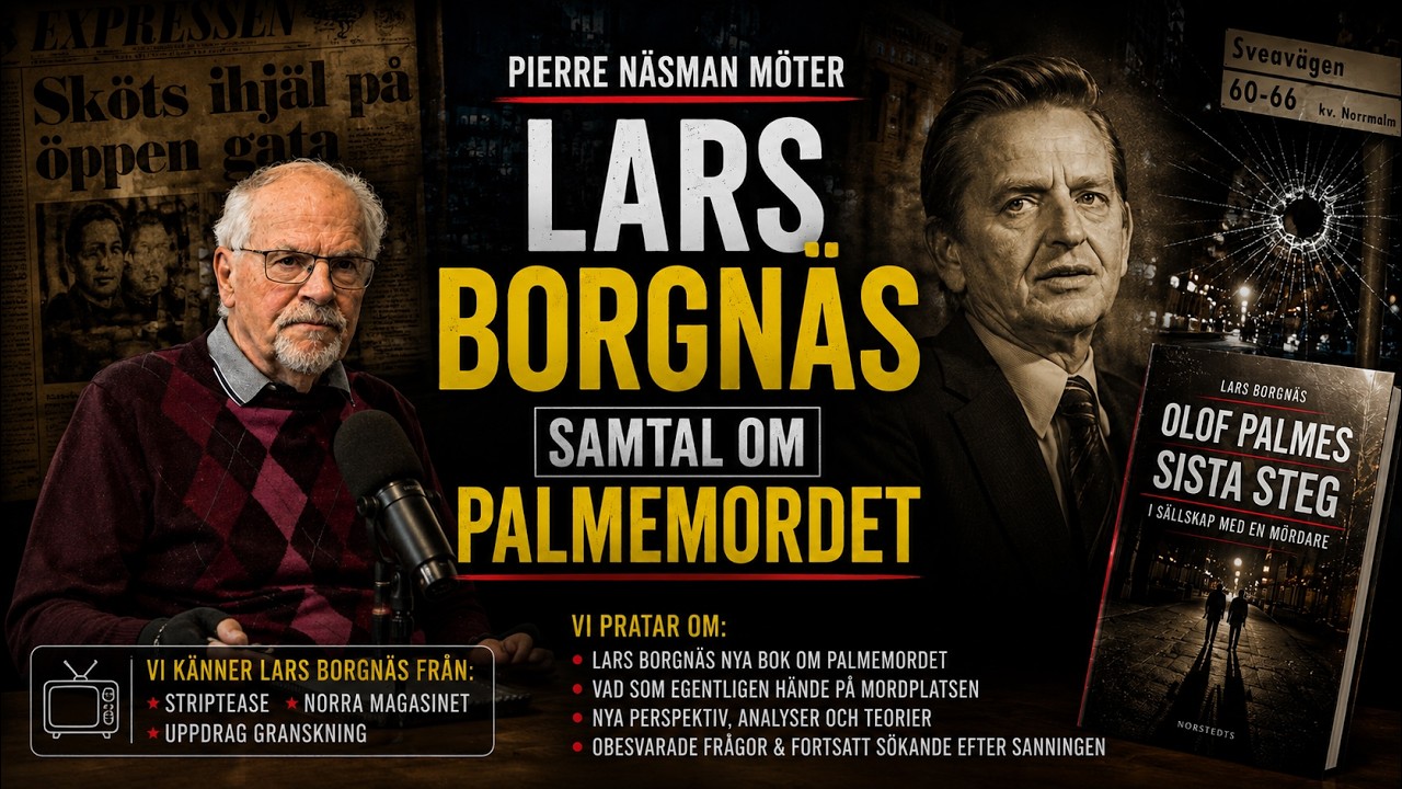 Lars Borgnäs om Palmemordet