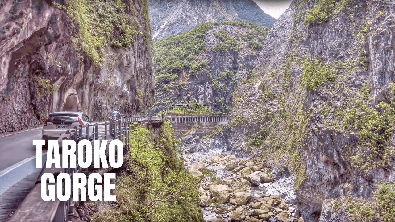 Taroko Gorge National Park Taiwan Walking Tour (Swallow Grotto Trail) / 太魯閣國家公園 / 타로코국립공원