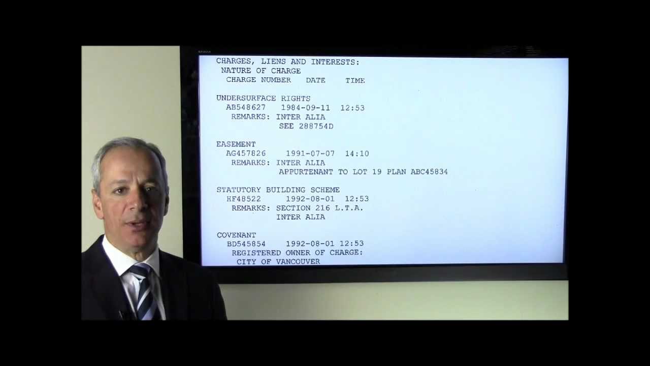 How to Read a Title Search (Tony Spagnuolo, Spagnuolo LLP)