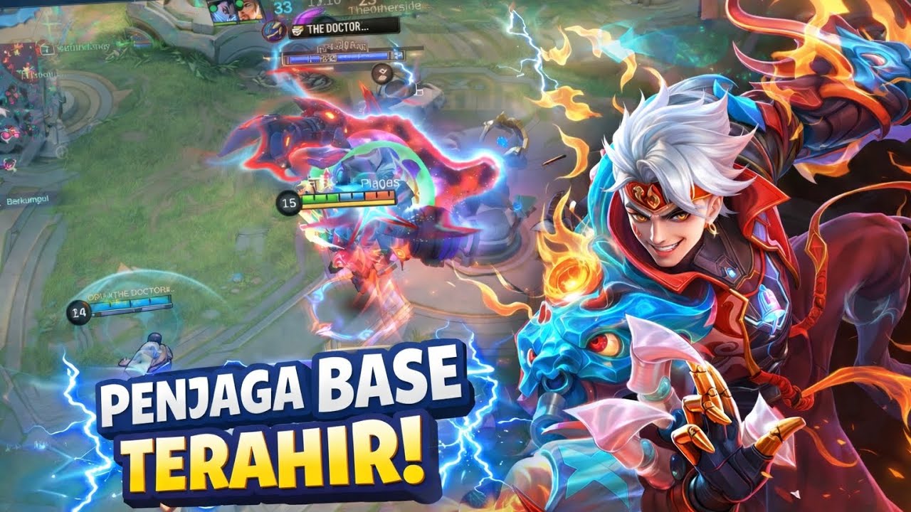 PENJAGA BASE TERAHIR! ⚡ 1 VS 5 TETAP KUAT?!