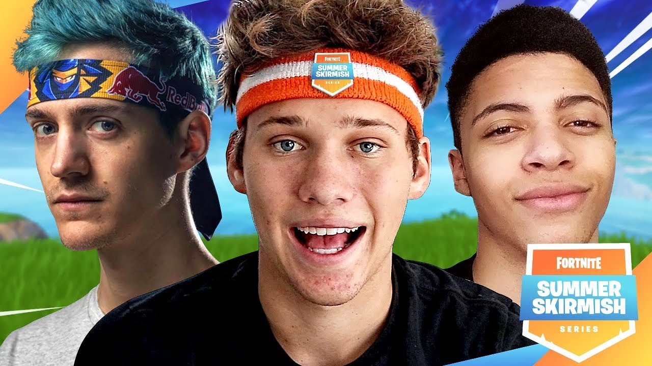 ULTIMATE FORTNITE SKIRMISH CHALLENGE VS NINJA, MYTH