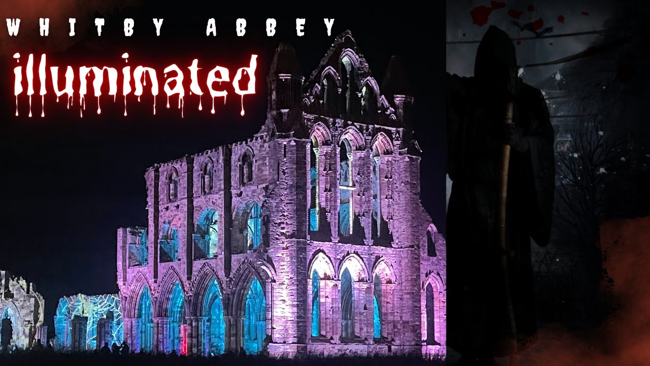 Whitby Abbey Illuminated Halloween Event | NEW Show The Dead Shall Walk The Earth, Food & More!