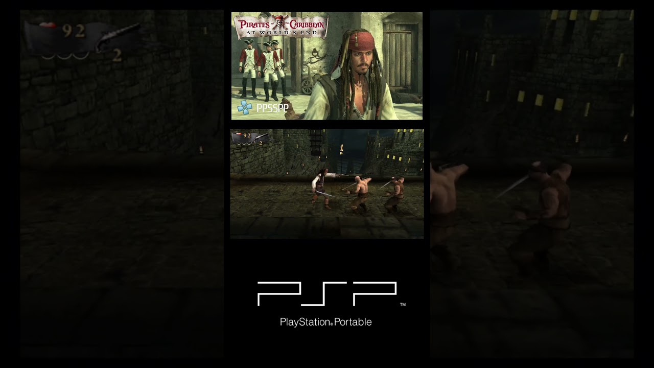 Pirates of the Caribbean: At World's End - PSP Gameplay 1080p (PPSSPP)