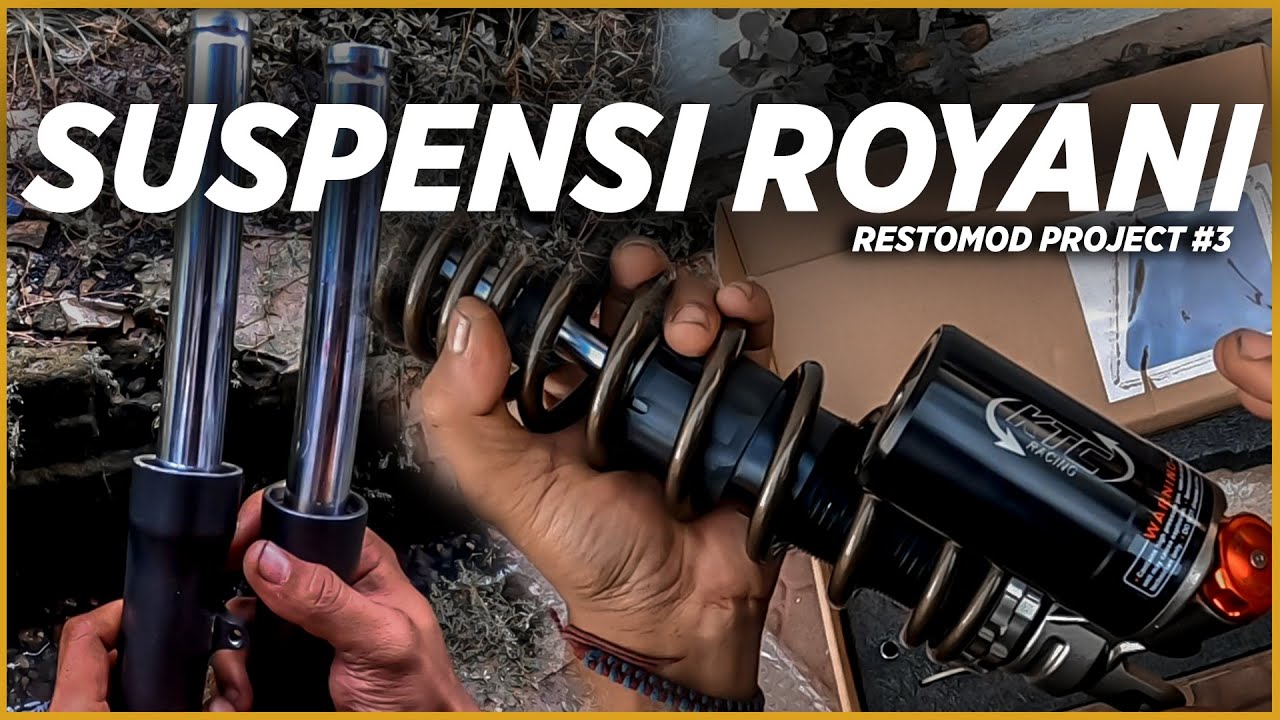 SETUP SUSPENSI ROYANI | Project Restorasi Vario 125 OLD #3 | MSRG