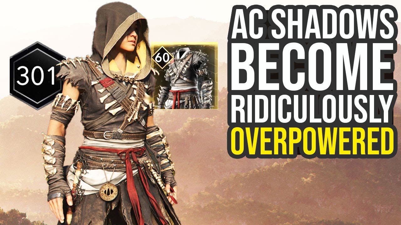 Become Ridiculously Overpowered In Assassin's Creed Shadows... (AC Shadows Best Gear)