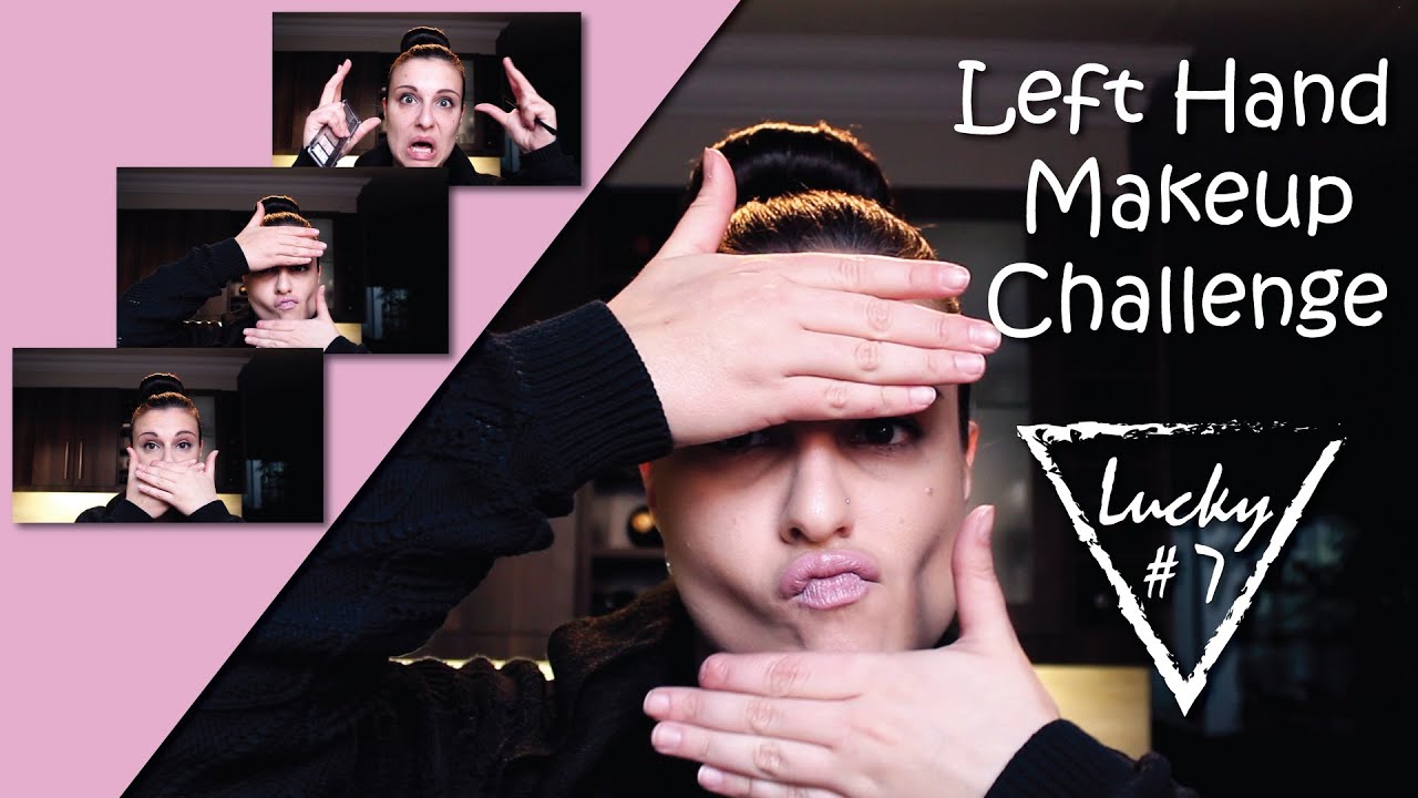 Left Hand Makeup Challenge