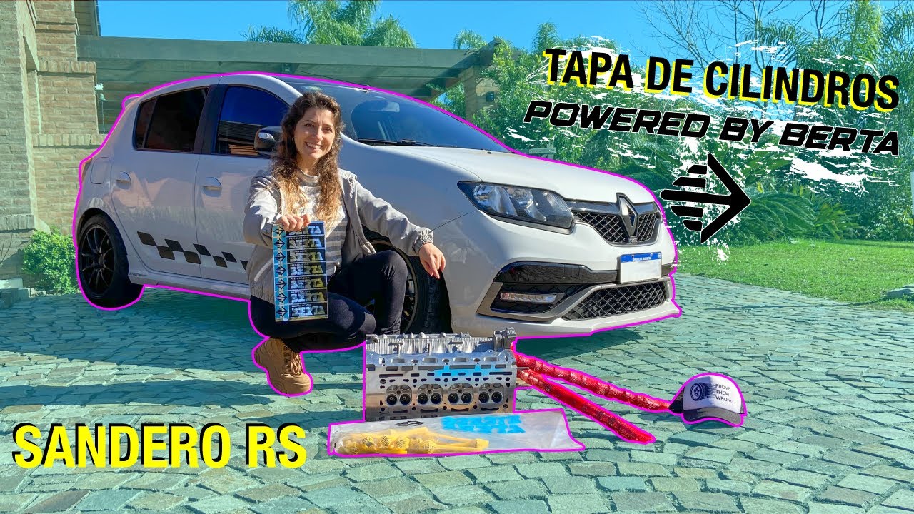 Tapa de cilindros POWERED BY Oreste BERTA | Sandero RS