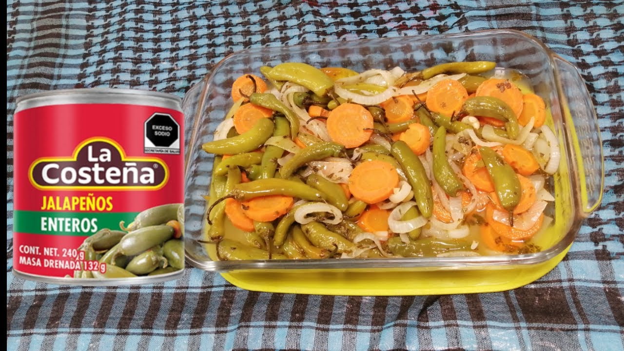 Chiles en vinagre Caseros Estilo LA Costeña!!!