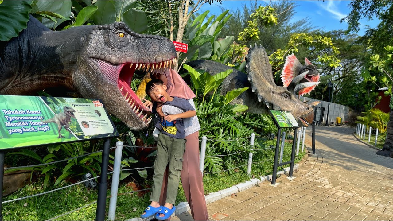 Awas Di Gigit Dino - Dinonesia Harvest City cileungsi kab bekasi, Banyak wahana anak seru