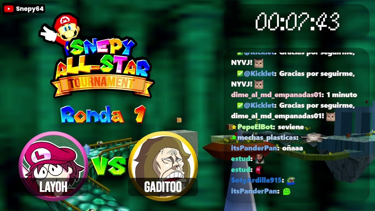LayOh vs Gaditoo - Snepy All-Star Tournament (Ronda 1) - HACIENDO PIXEL ART EN WPLACE || Snepy64