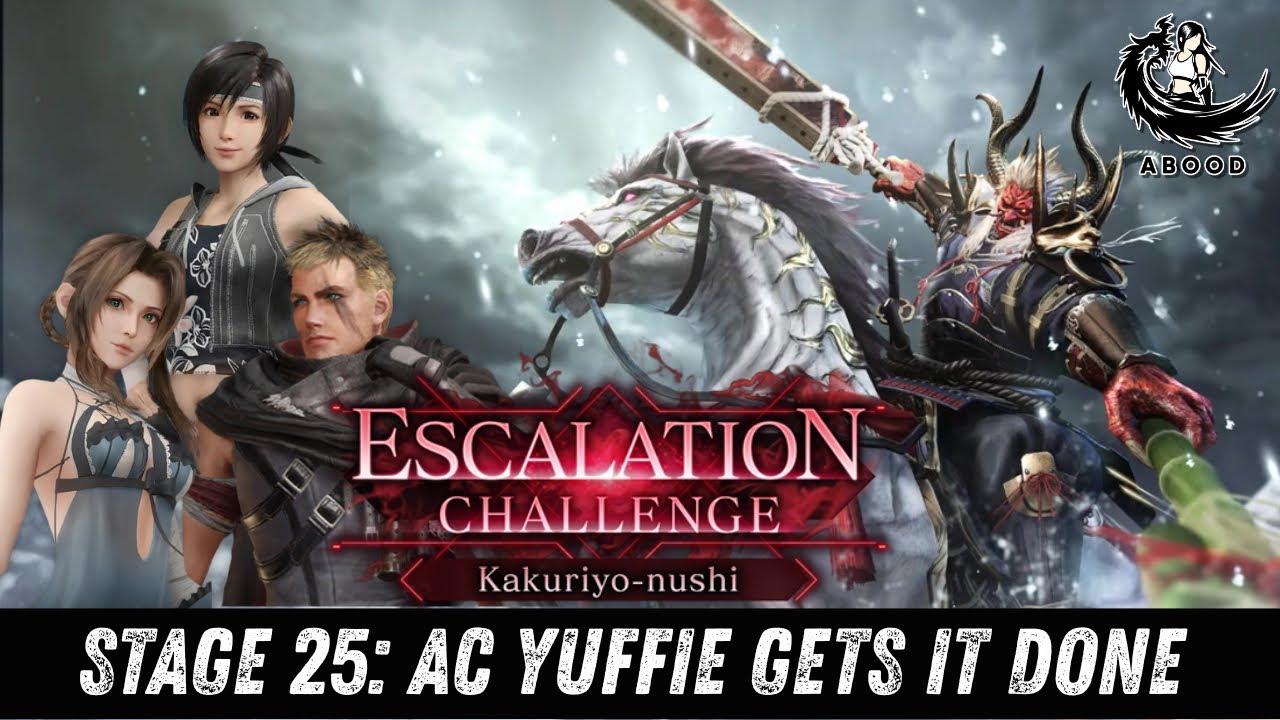 FF7EC New Year Escalation Kakuriyo-Nushi LV25 : Yuffie team , No New Year weapons