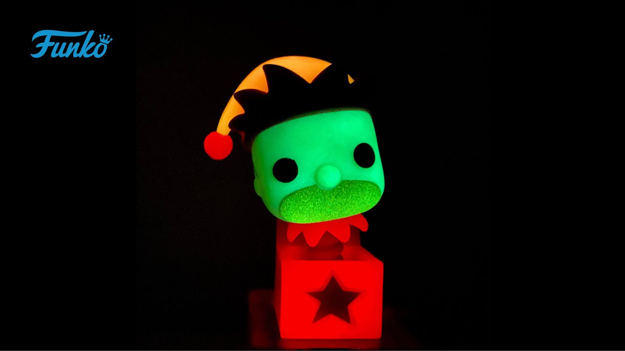 Homer Jack-In-The-Box Simpsons Glow In The Dark Funko Pop Exclusivo de Funko Shop