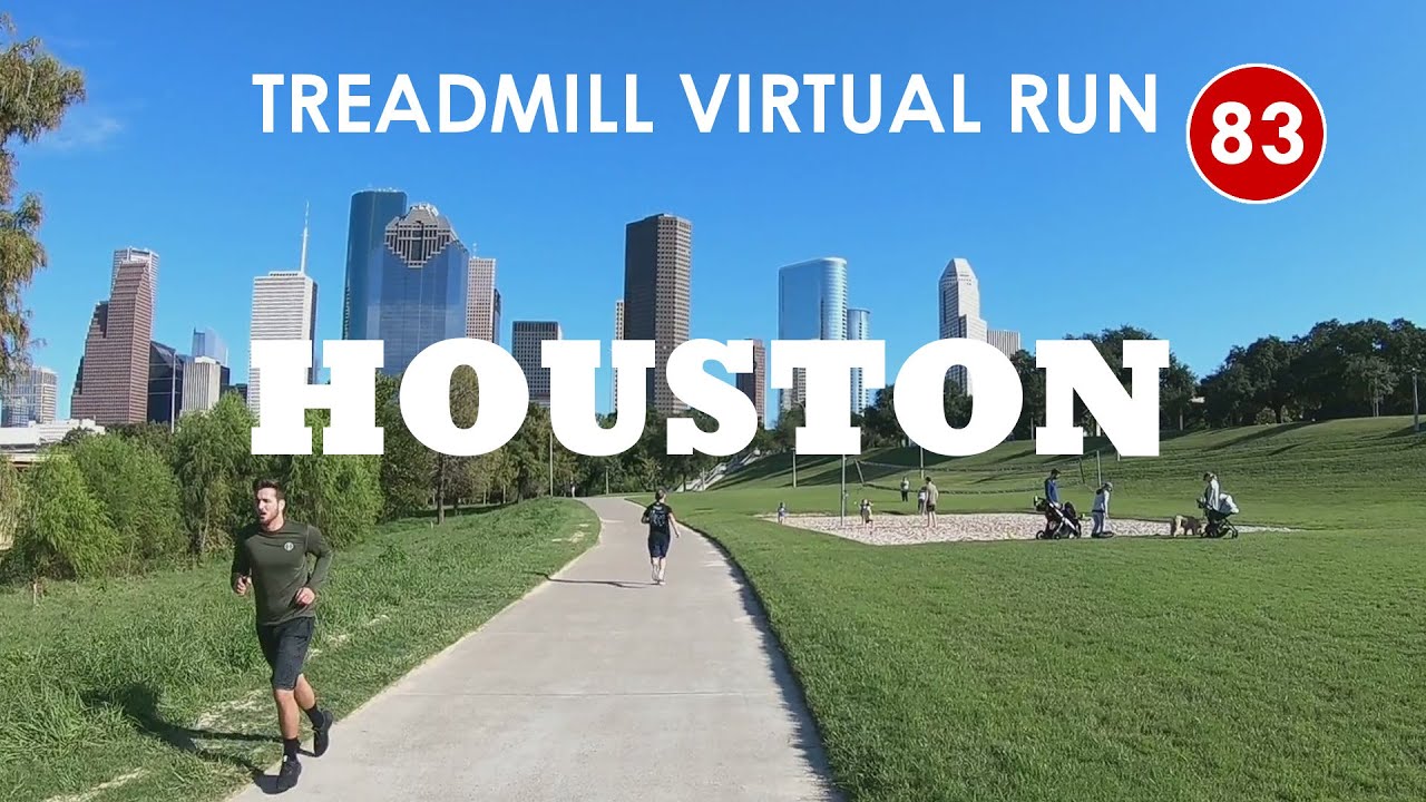 Treadmill Virtual Run 83: Houston, Texas, USA