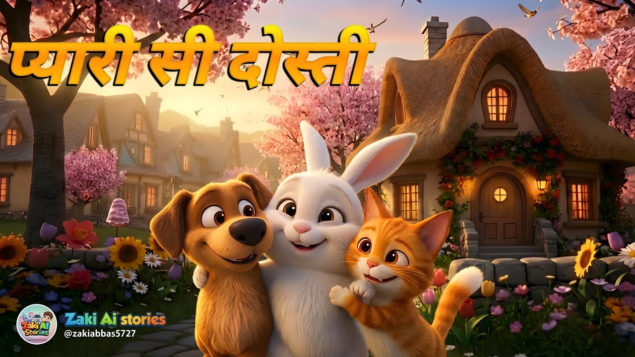 प्यारी सी दोस्ती | बच्चों की दिल छू लेने वाली कहानी | Moral Story for Kids