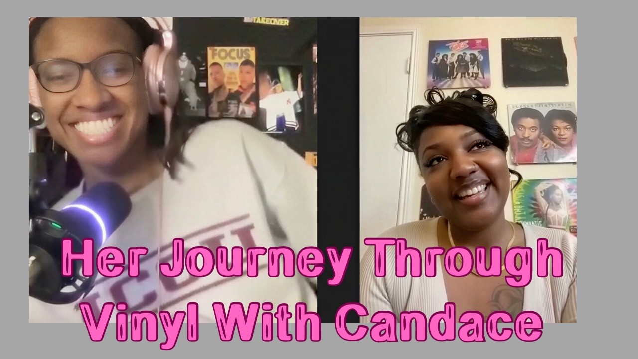 Nostalgia on the Mic Podcast | S. 2 | Episode 2 | Candace- 3rdCoastVinyl | Her Journey Through Vinyl