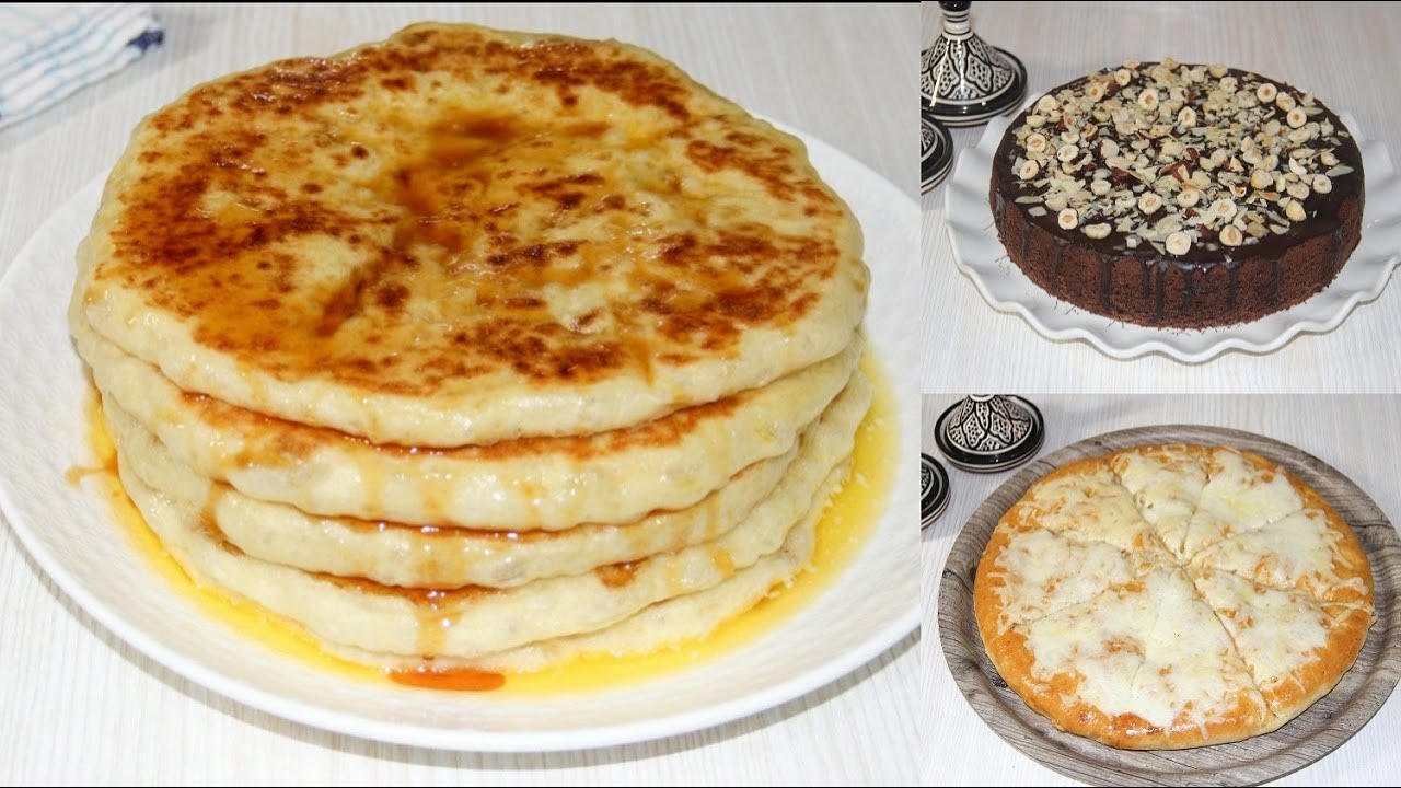 فطور تاسع رمضان شهيوات خطييرة و على قد جيب بوشيار مسفنج ورطب ,كيكة الشوكولا العجيبة وفطيرة الملعقة