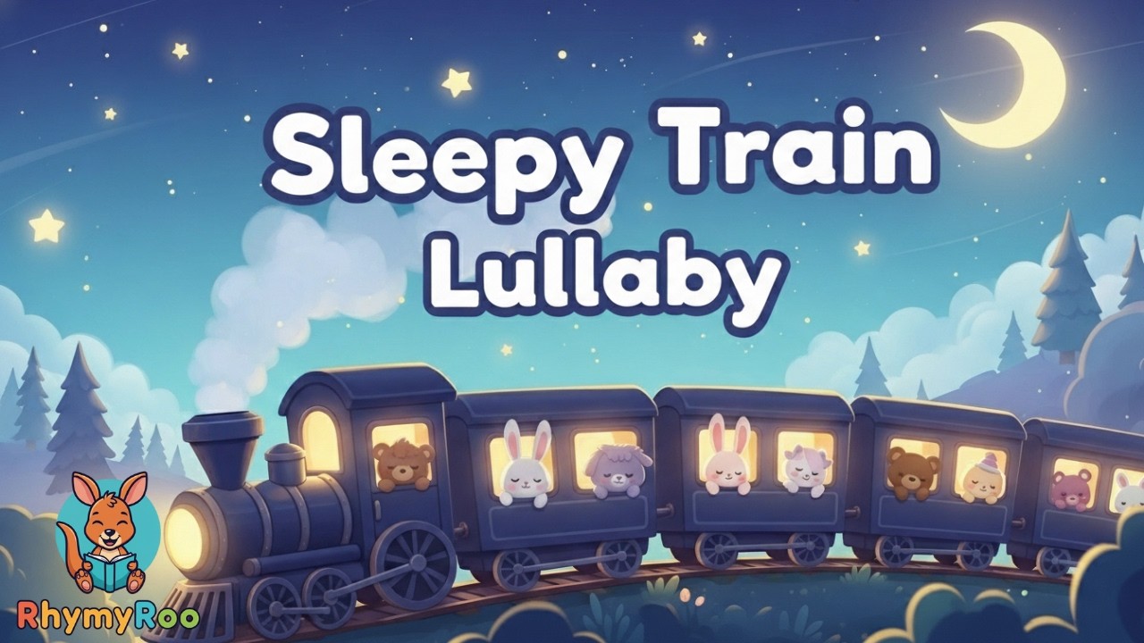 Sleepy Train Lullaby &ndash; Choo Choo to Dreamland 😴✨ | Soft Baby Bedtime Music